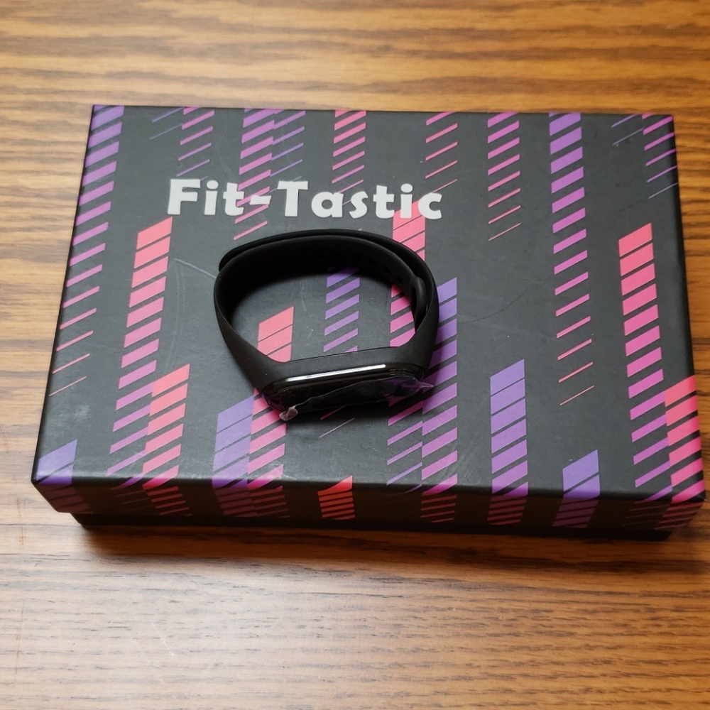 NEW Fit-Tastic Fitness Tracker, Strob Light, ID Holder